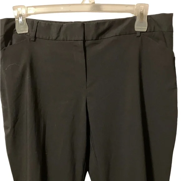 NWT Classic black stretchy,  millennium petite & average plus size pants - Picture 8 of 9